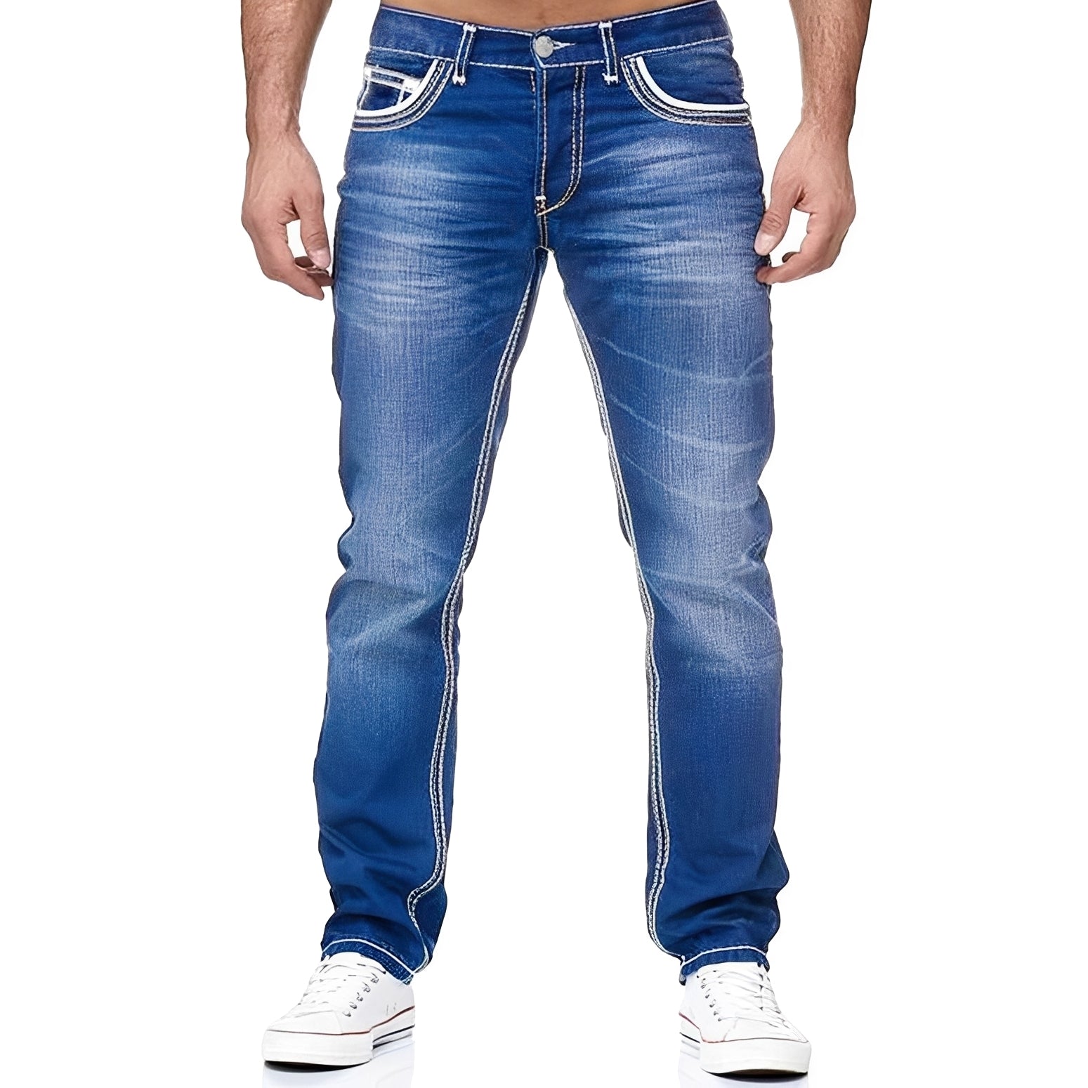 Andy - Stylish Used-Look Jeans for Men
