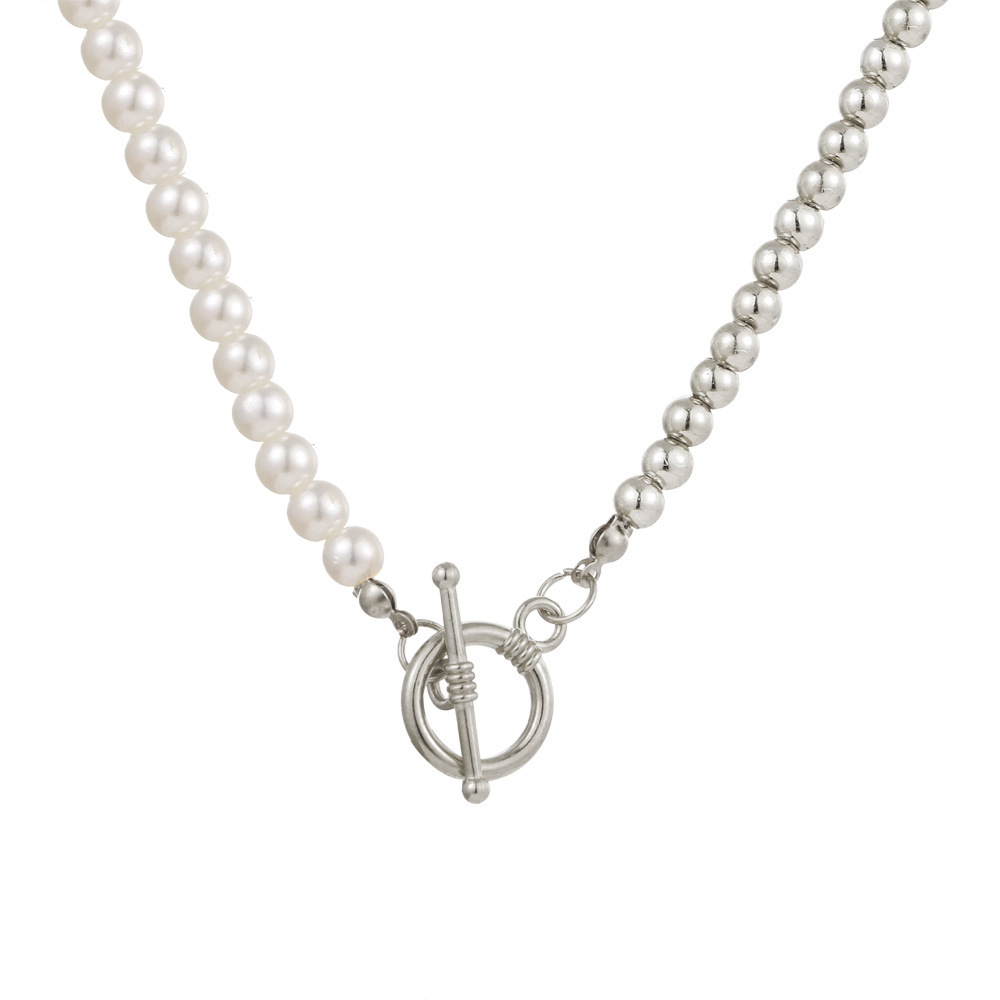 Double Chain - Cuban Chain and Pearls