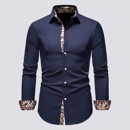 Xander - Stylish and modern long-sleeve shirt for men
