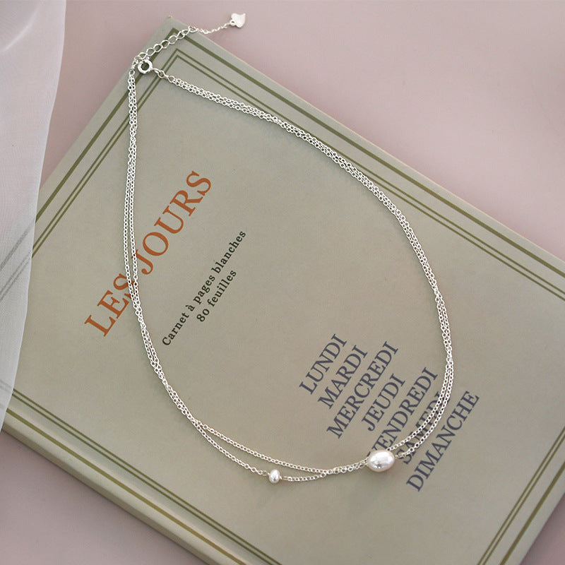 Serenity Shine – Freshwater Pearl Necklace