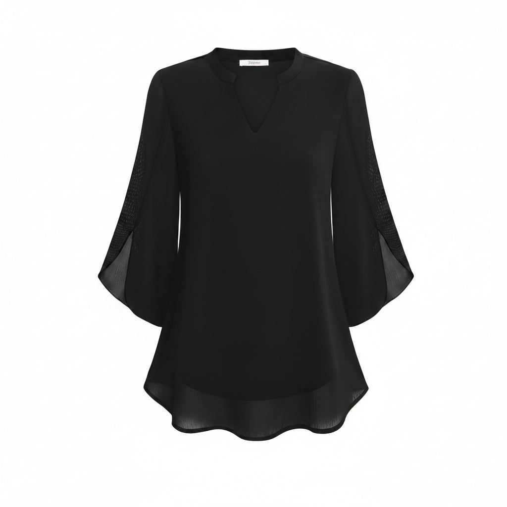 Brianna - Loose top with a graceful silhouette