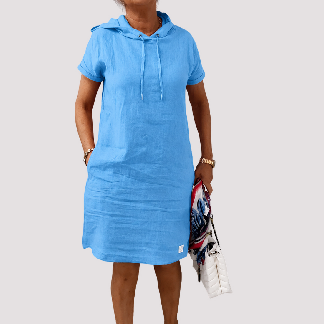 Ava - Trendy Hooded Dress