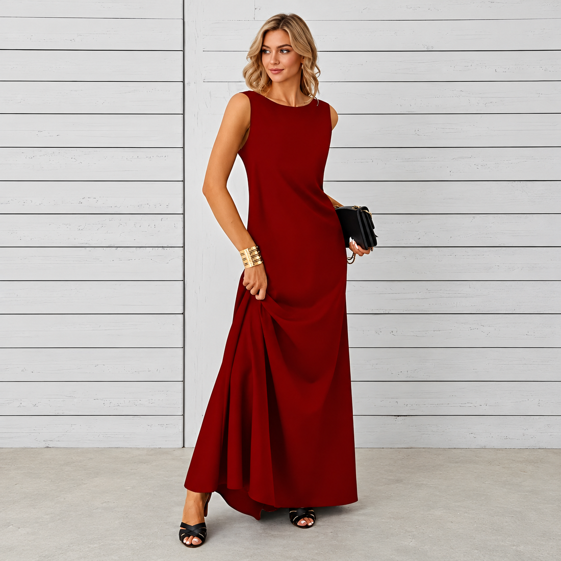 Saranna - Stylish Long Dress for Women