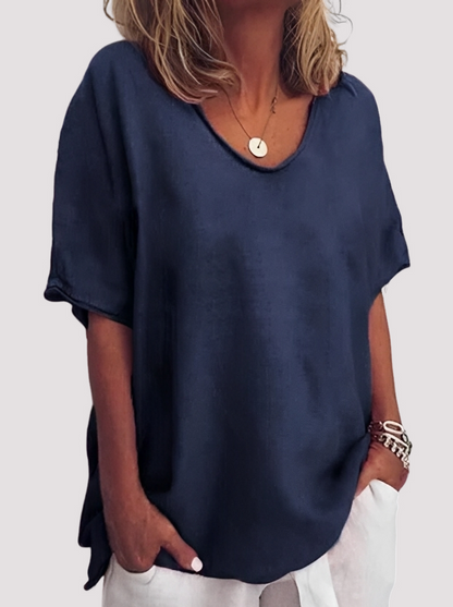 Joanne - Casual, Loose-Fitting Blouse for Women
