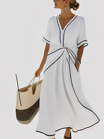 Mabel - Stylish, Loose-Fitting Maxi Dress for Women