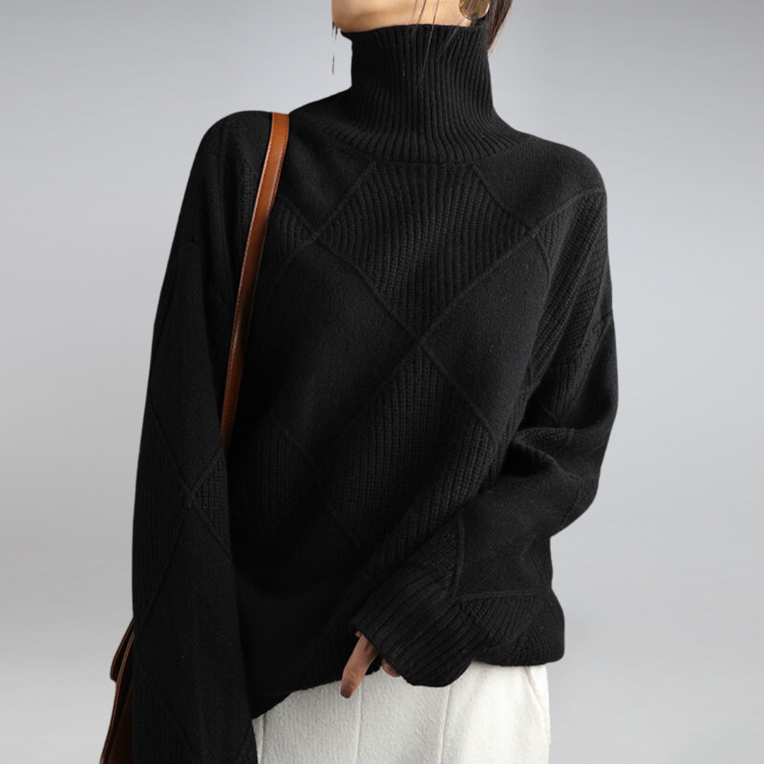 Camille - Elegant turtleneck sweater