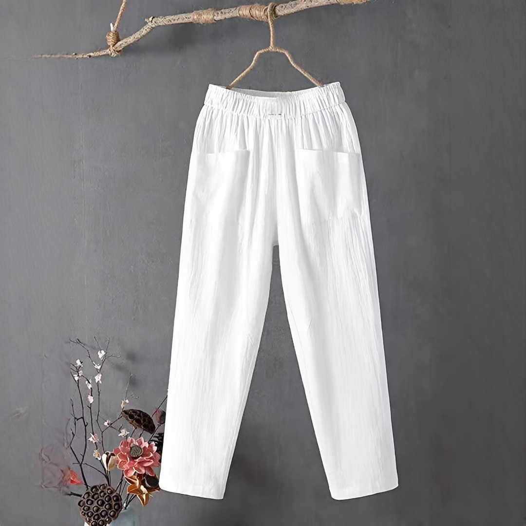 Rina - Elegant summer pants for women