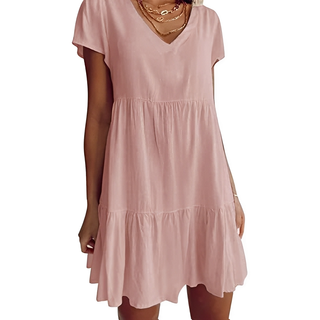 Judith - Easygoing Loose Mini Dress