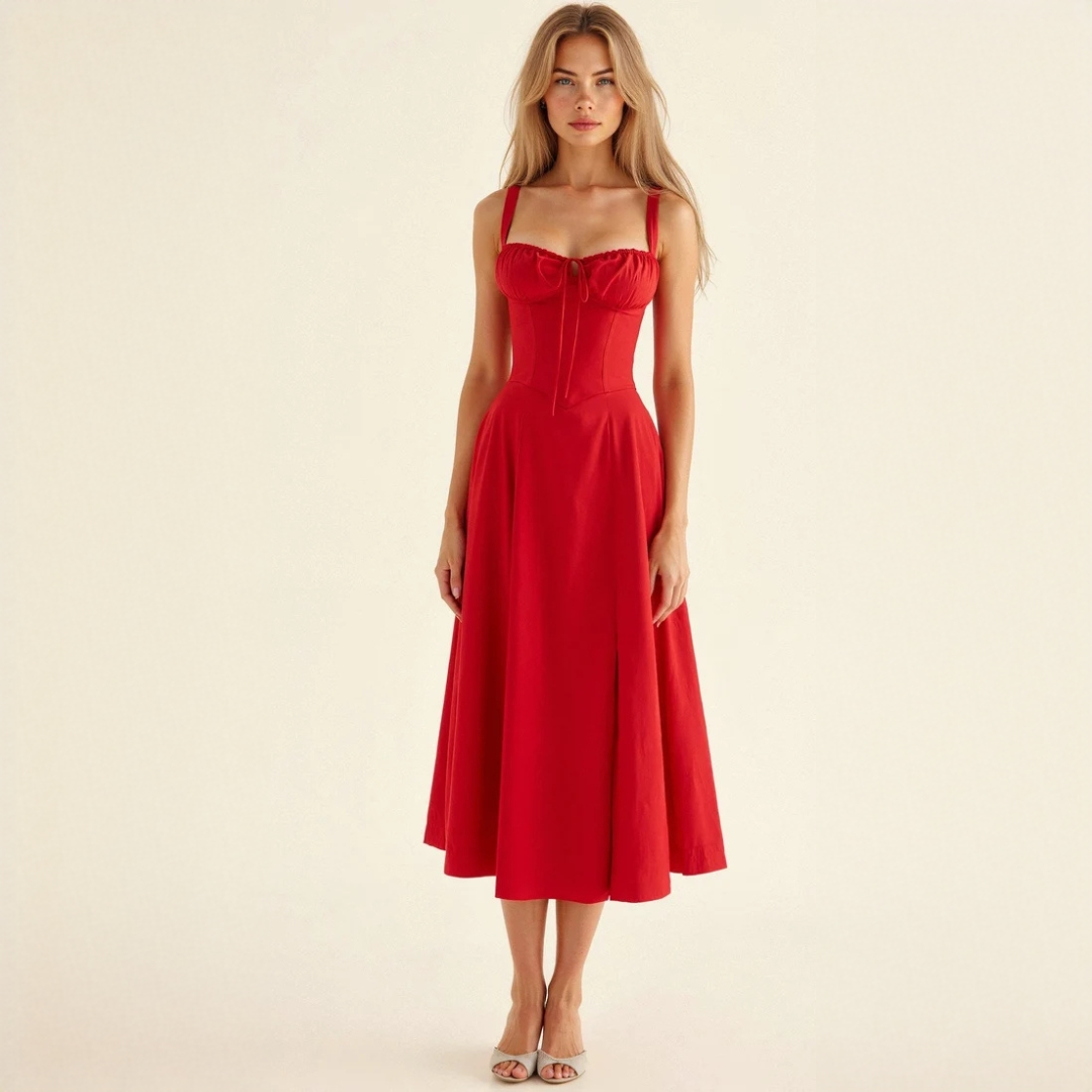 Liana - Elegant midi dress