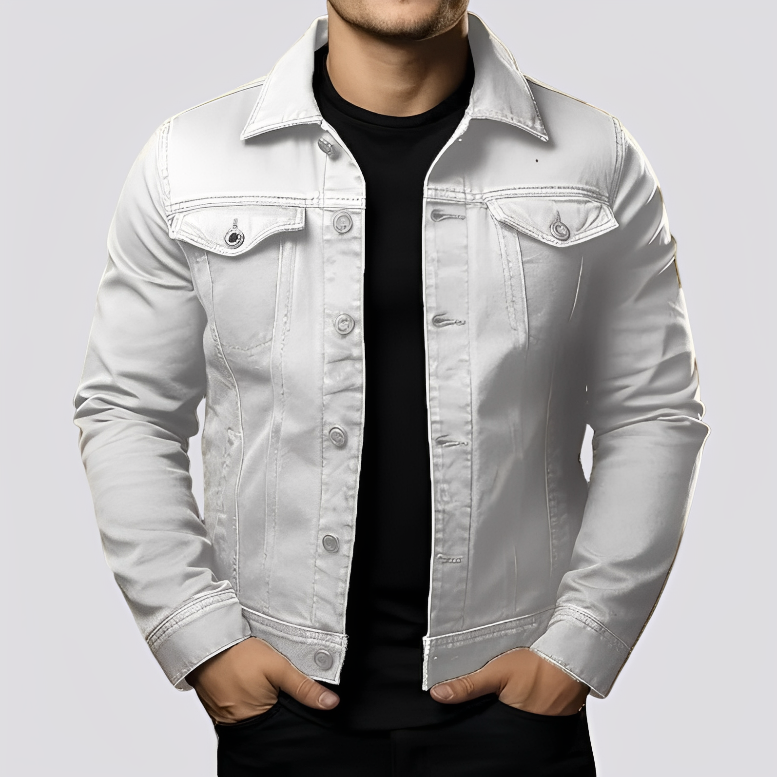 Maxwell - Classic Men's Jacket Made of Durable Material