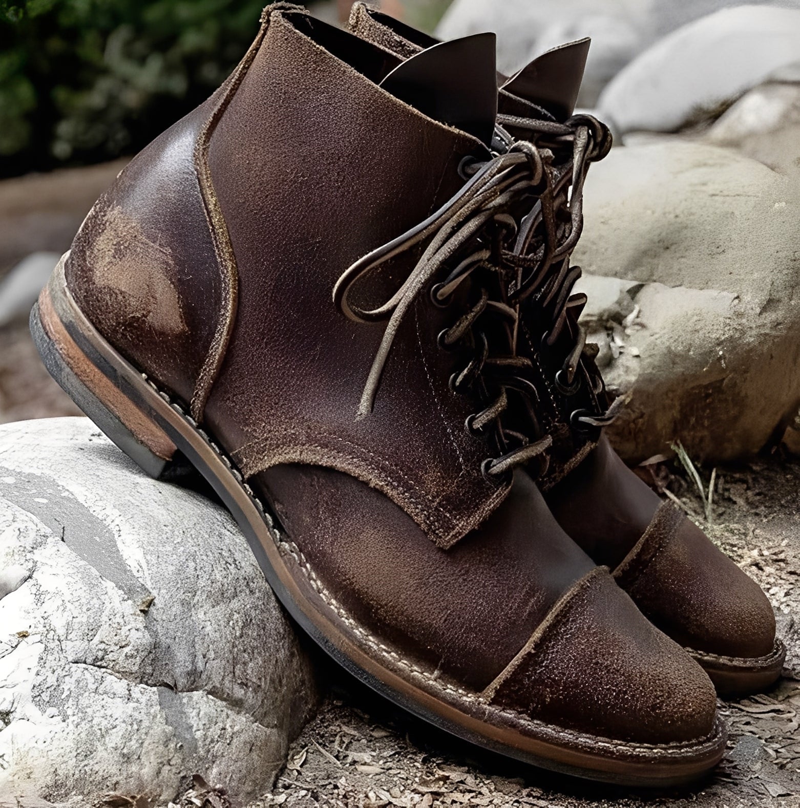Garrick - Robust vintage boots
