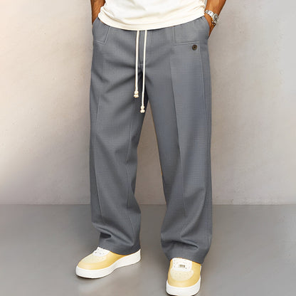 Conor - Men's relaxed, straight-fit drawstring pants