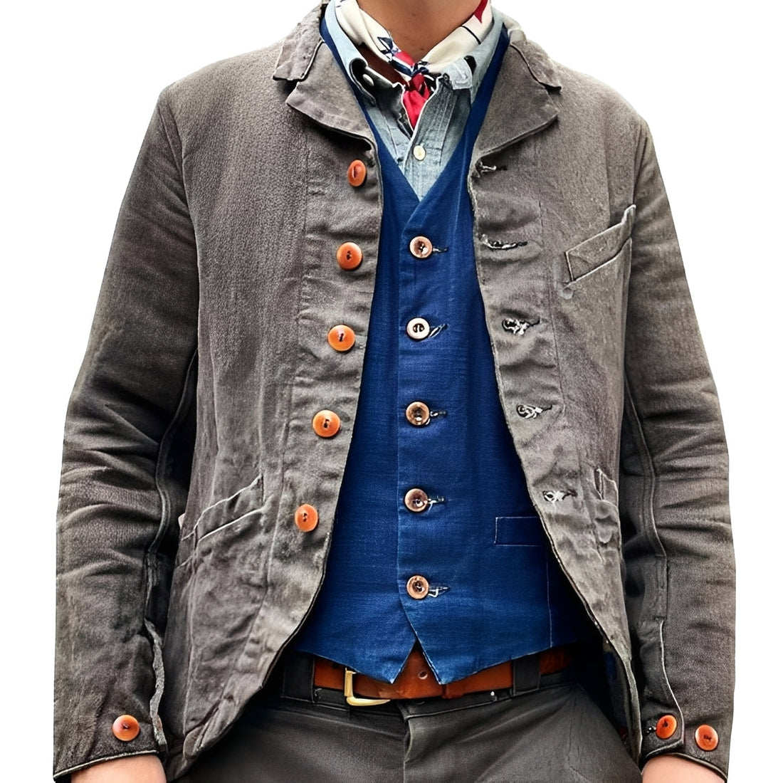 Rick - Casual Jacket with Multiple Pockets