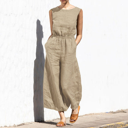 Angela - Casual Sleeveless Jumpsuit for Women
