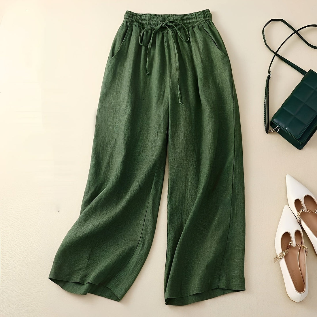 Karie - Casual wide-leg pants for women