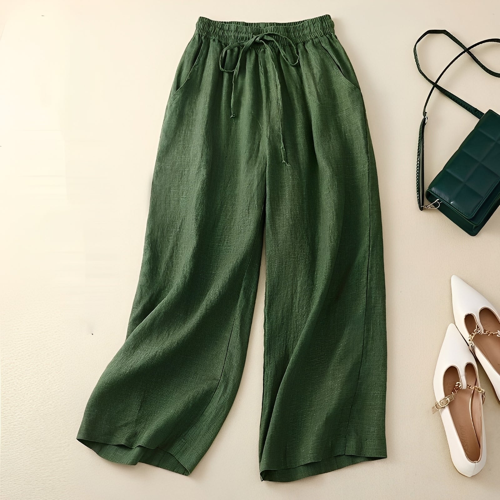 Karie - Casual wide-leg pants for women