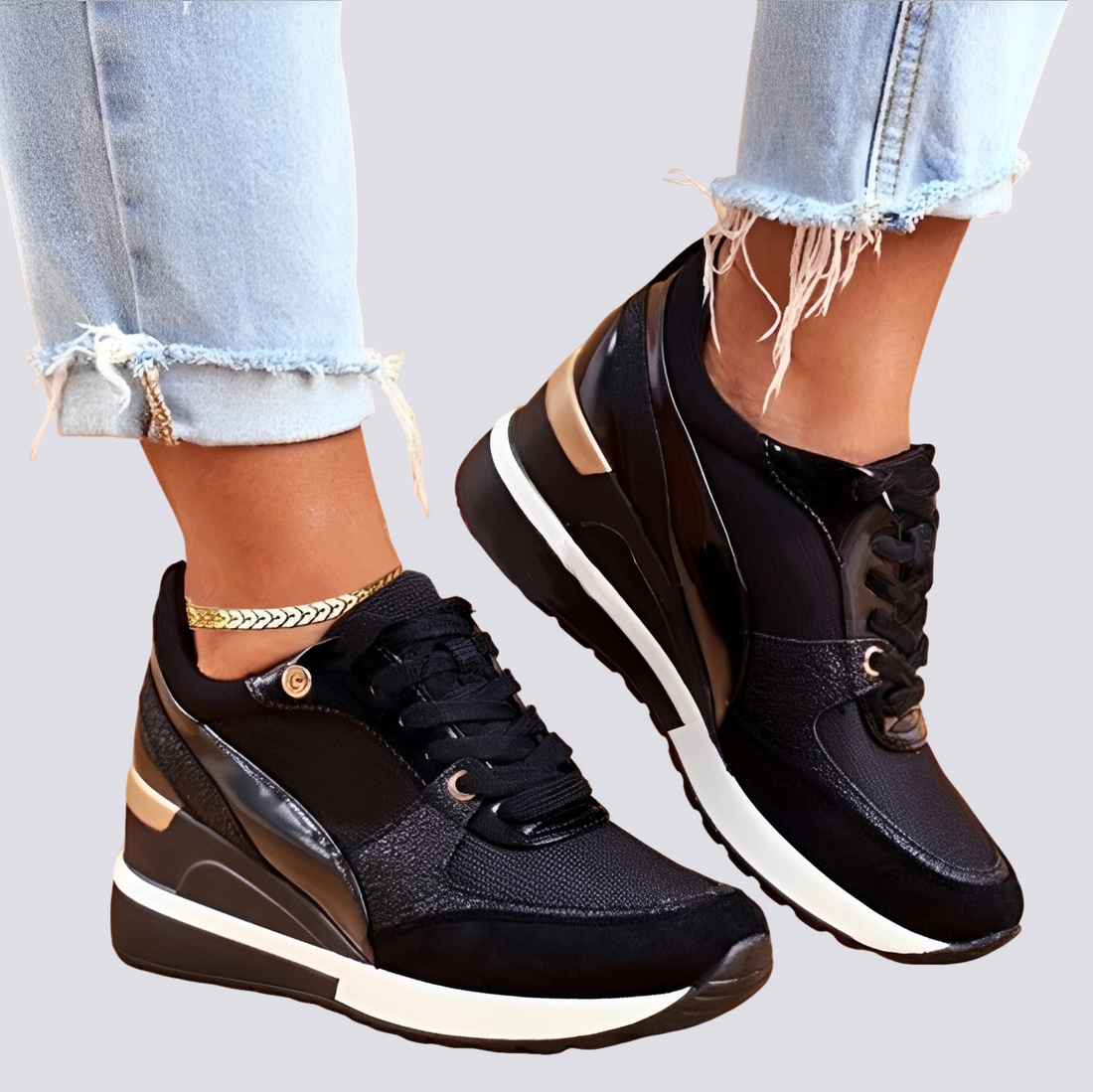 Demi - Trendy Platform Sneakers