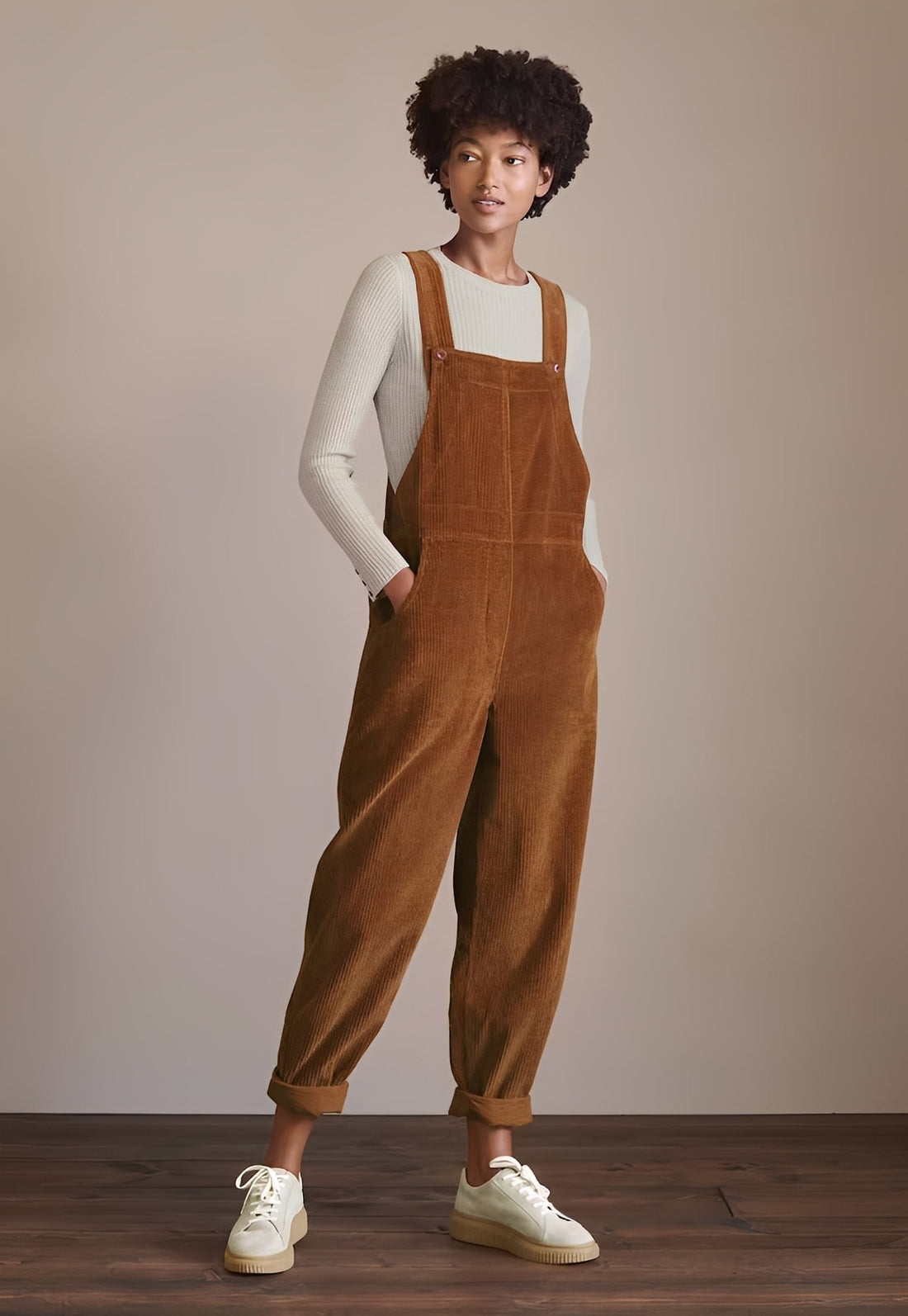 Kristina - Stylish corduroy jumpsuit for women