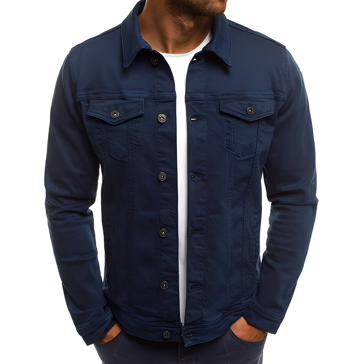 Steven - Sturdy jacket with pockets