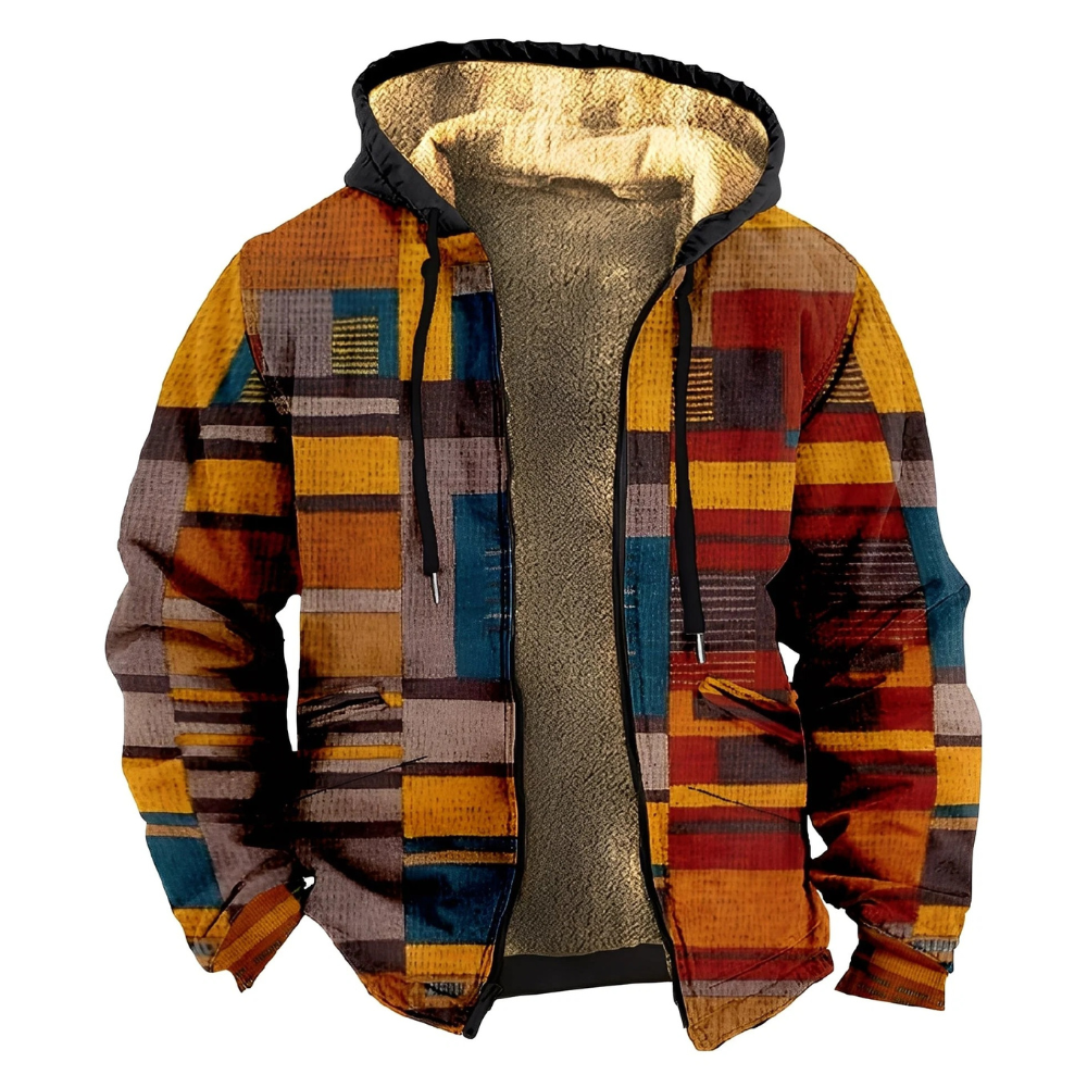 Mervin - Cozy and vibrant men's hoodie