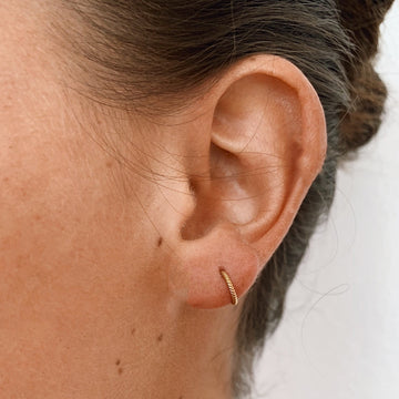 Leila - Twisted Rope Hoops 8 mm