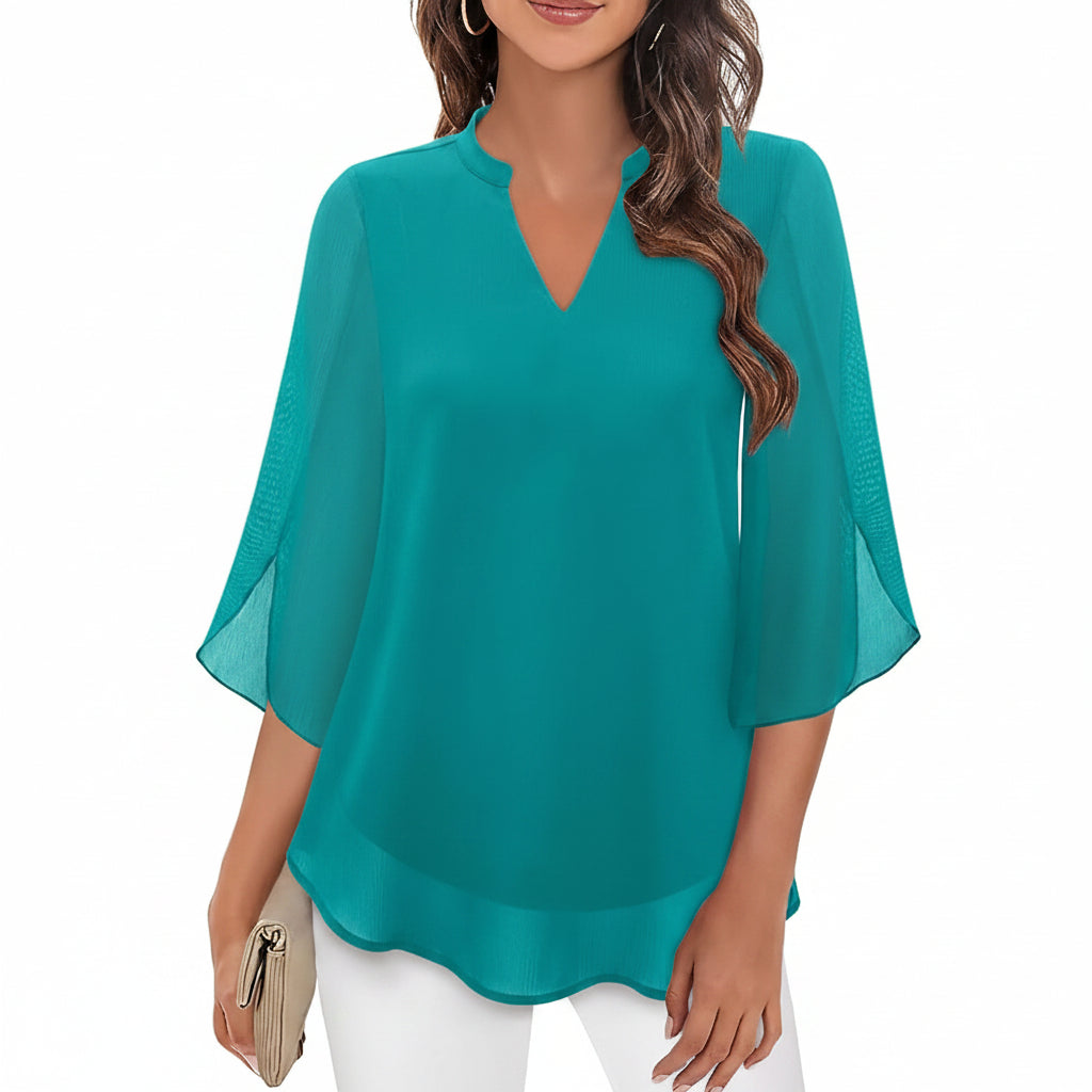 Brianna - Loose top with a graceful silhouette