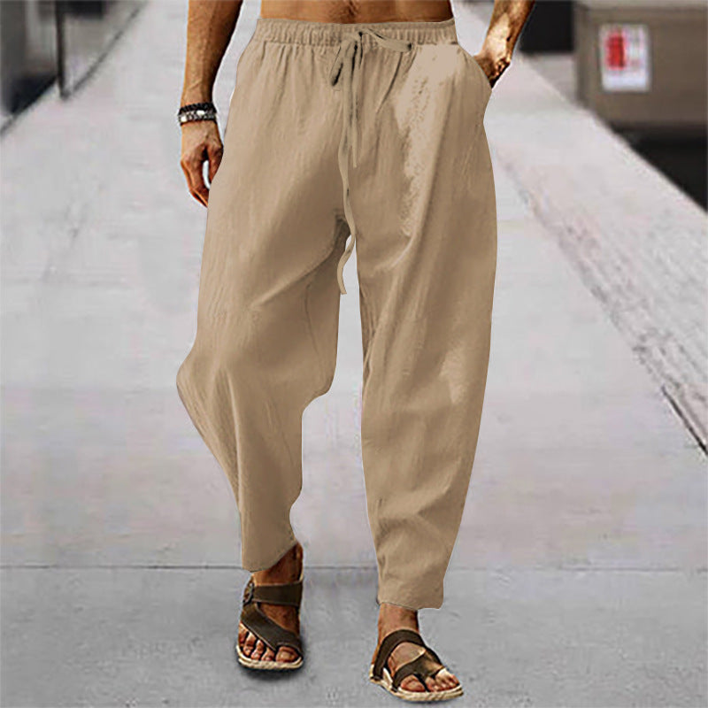 Titus - Comfortable Pants with Drawstring