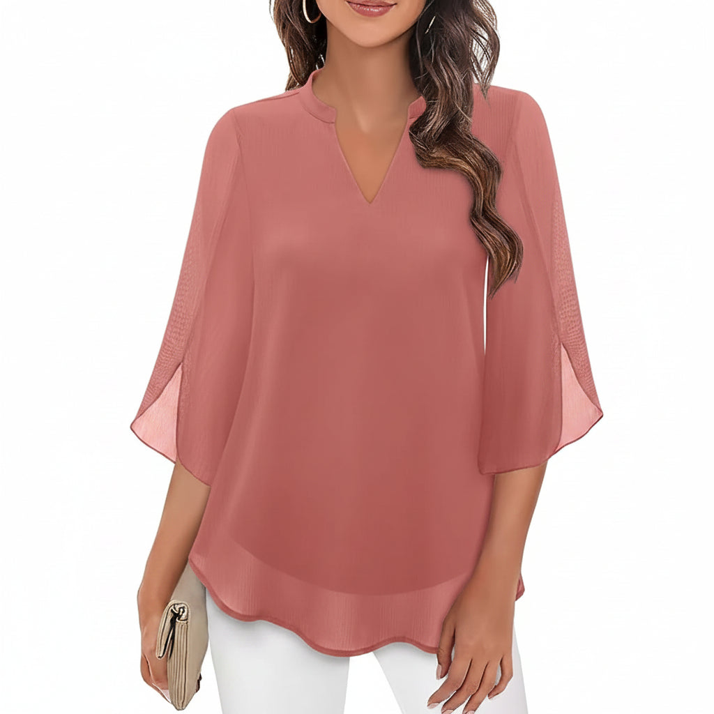 Brianna - Loose top with a graceful silhouette
