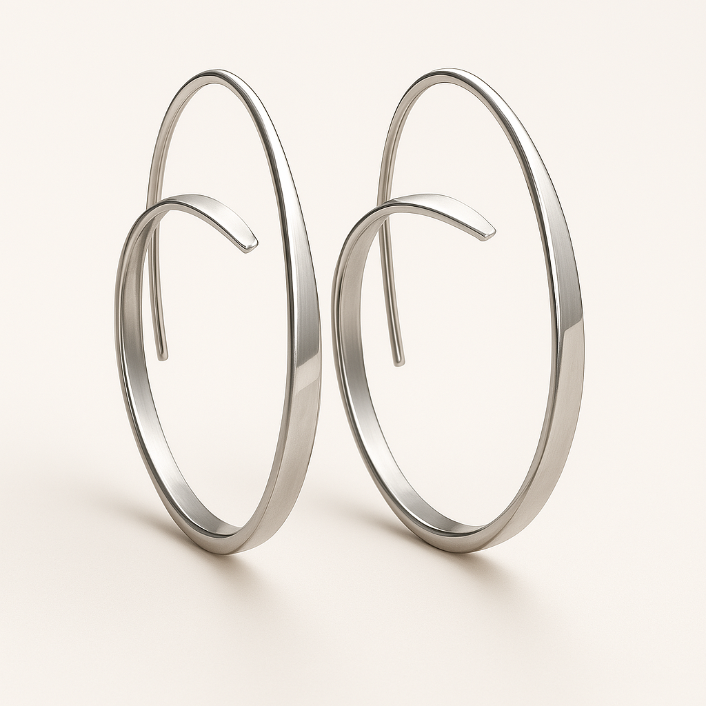 Becca – Earrings with Elegant Spiral Shape