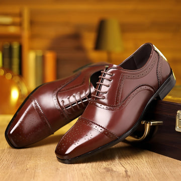 Ronan - Retro pointed shoes for men
