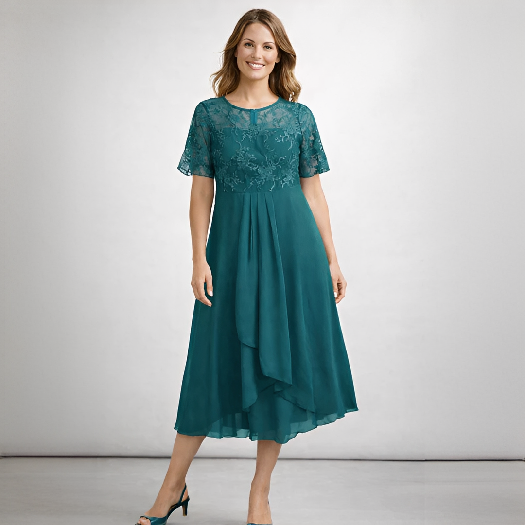 Floraine - Elegant women's dress