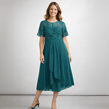 Floraine - Elegant women's dress