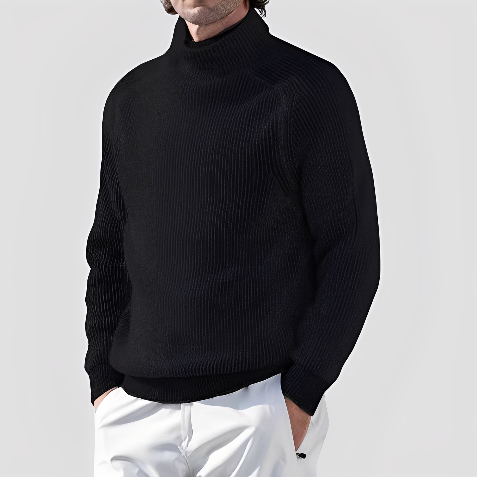 Chadwick - Comfortable Turtleneck Sweater