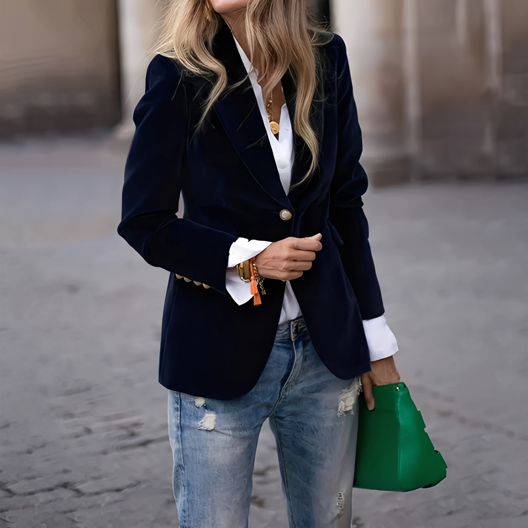 Lyliane - Casual women's jacket with buttons