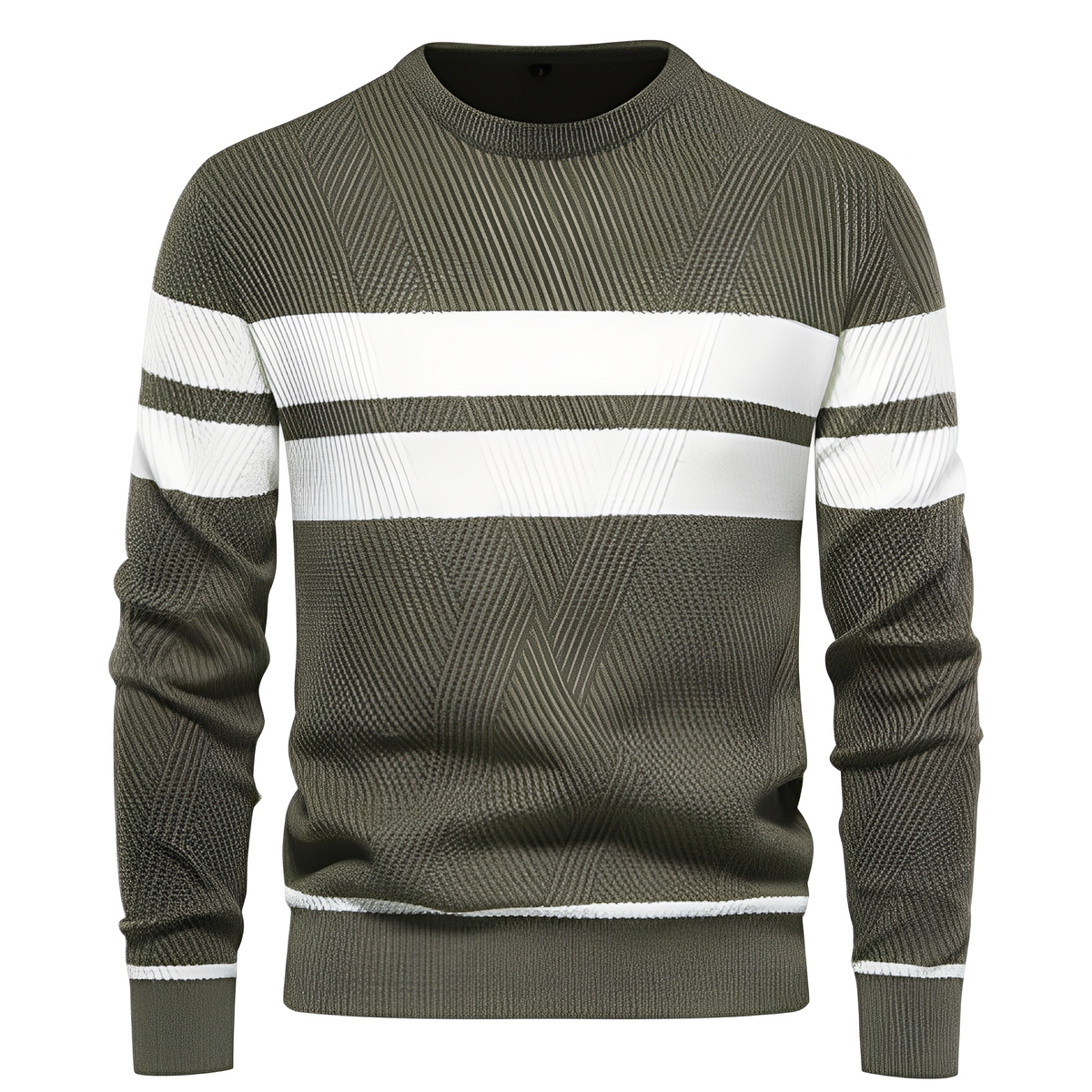 Anthony - Soft and warm sweater with crew neck