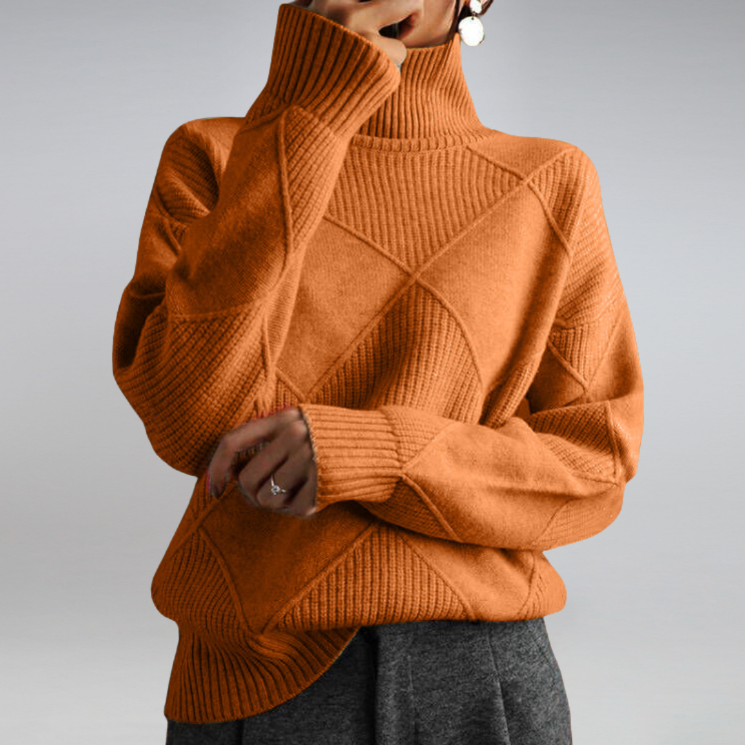 Camille - Elegant turtleneck sweater