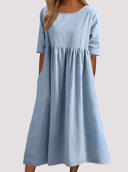 Julie - Casual Dress with Pockets for Women