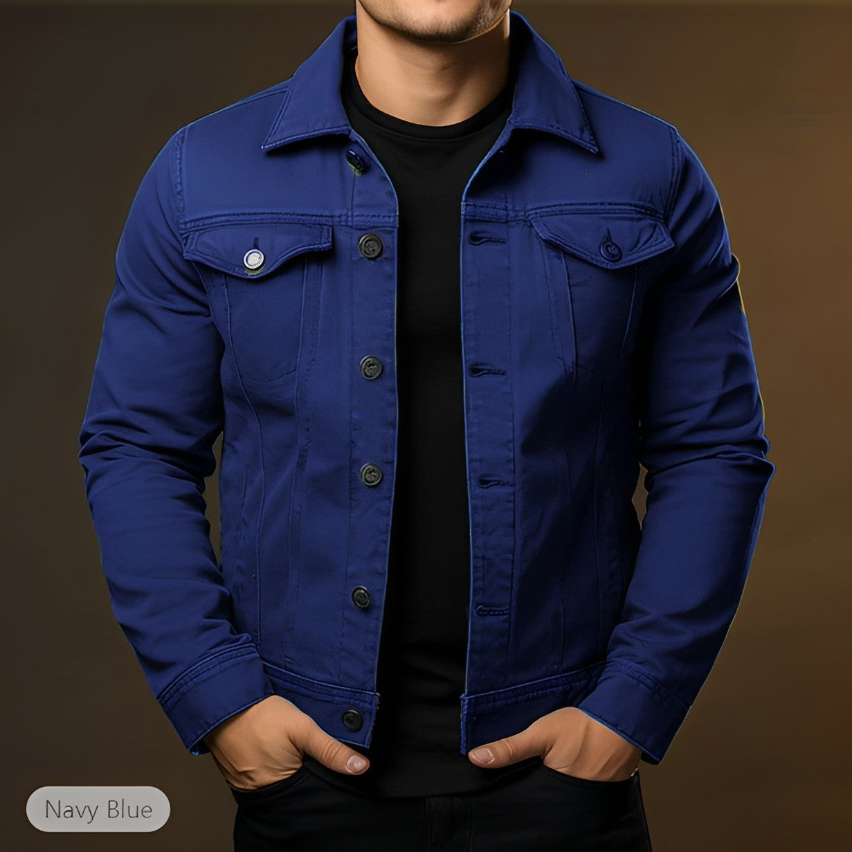 Leroy - Stylish denim jacket for men