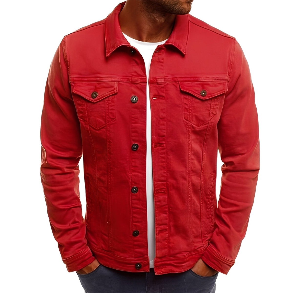 Steven - Sturdy jacket with pockets