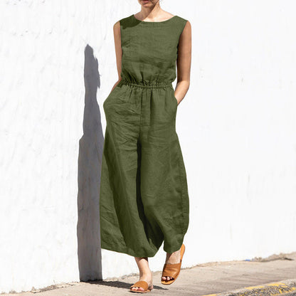 Angela - Casual Sleeveless Jumpsuit for Women