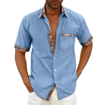 Marvin - Men's Casual Short Sleeve Shirt