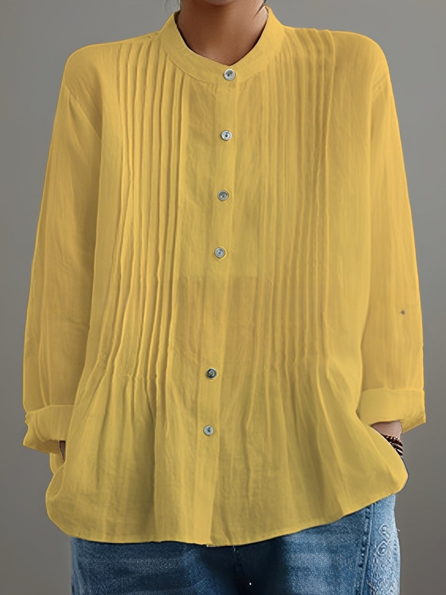 Tiphanie - Stylish long-sleeve shirt for women