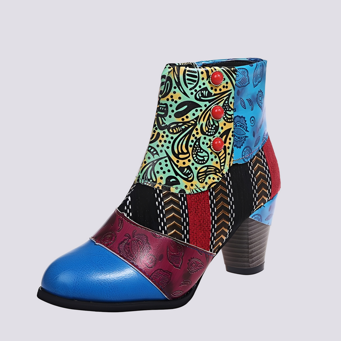 Emma - Colorful Bohemian Boots