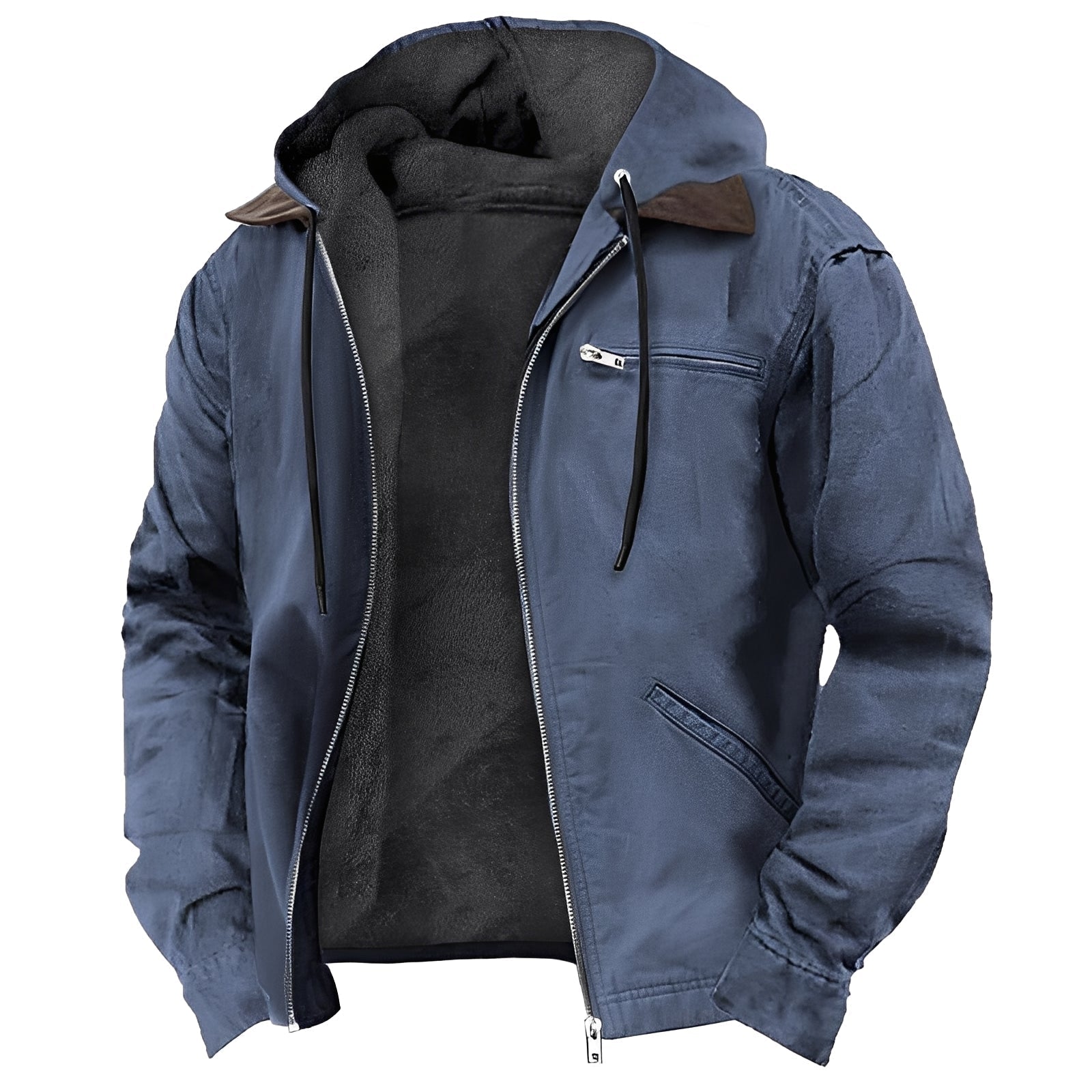 Dwayne - Insulated hooded jacket for men