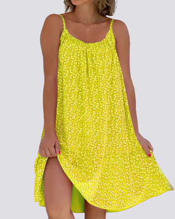 Alannah - Chic Floral Short Dress