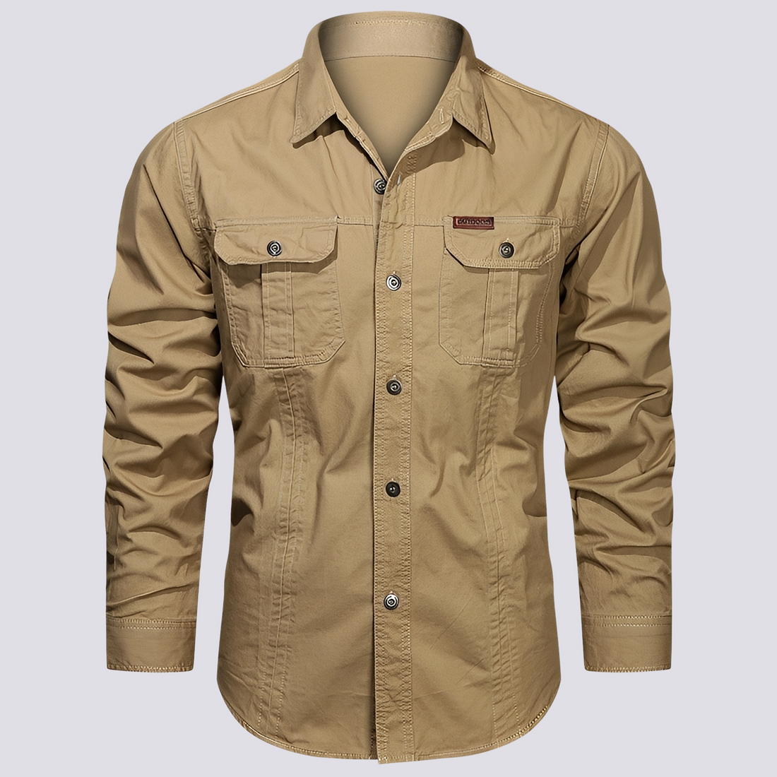 Franklin - Casual Long-sleeved Shirt
