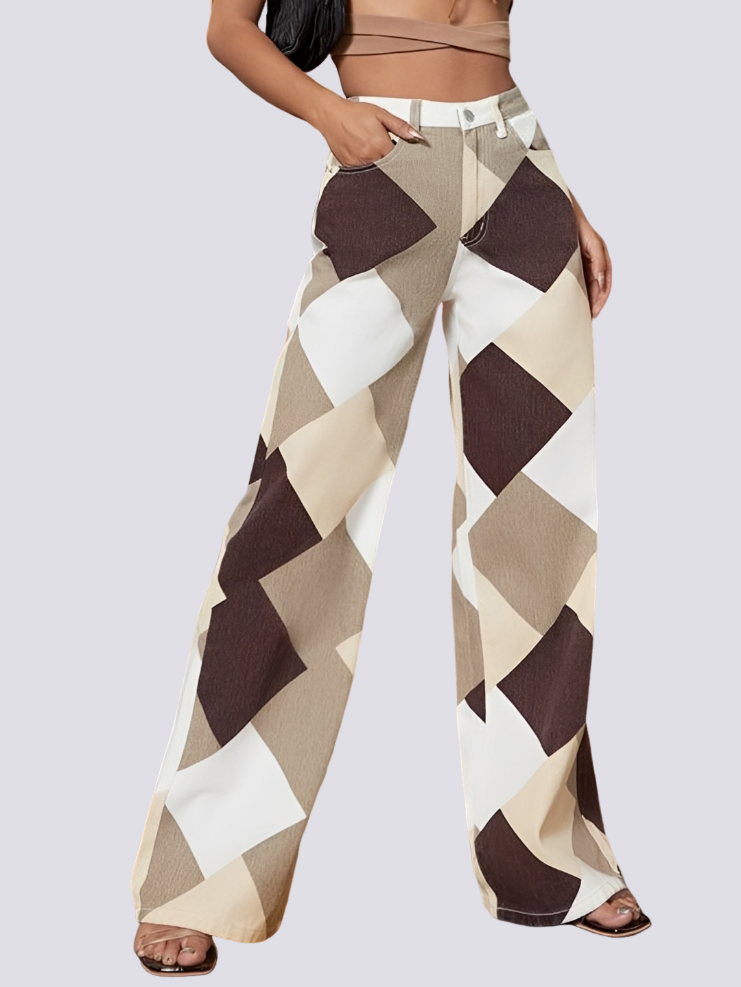 Alison - Stylish Wide-Leg Jeans