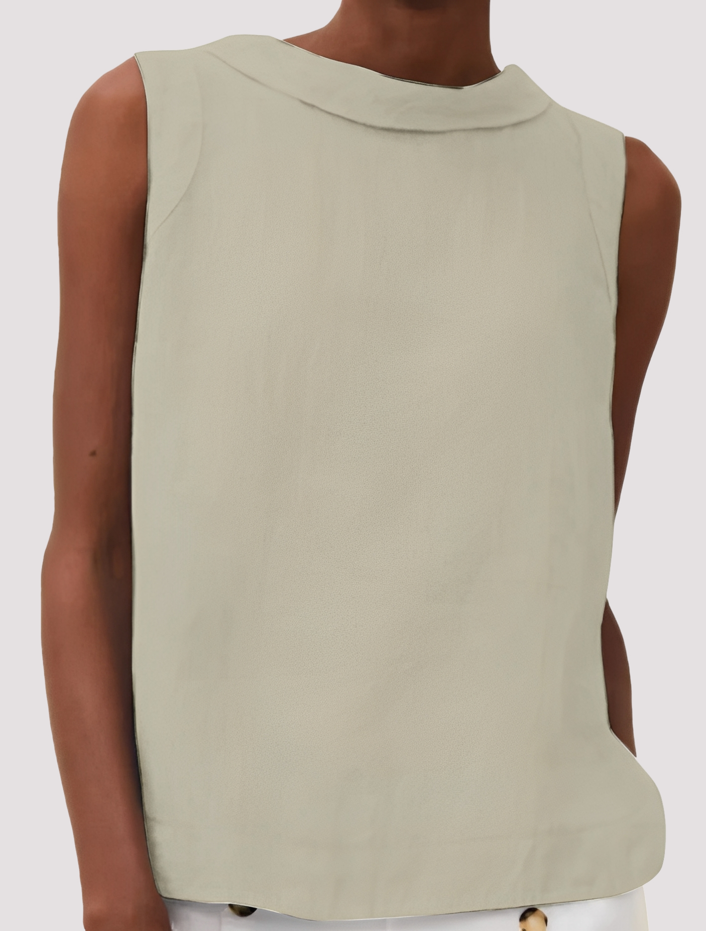 Sandra - Casual, Sleeveless Top for Women
