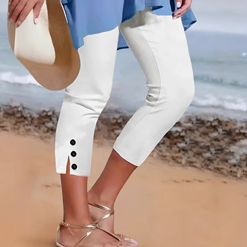 Catrin - Trendy Cropped Pants
