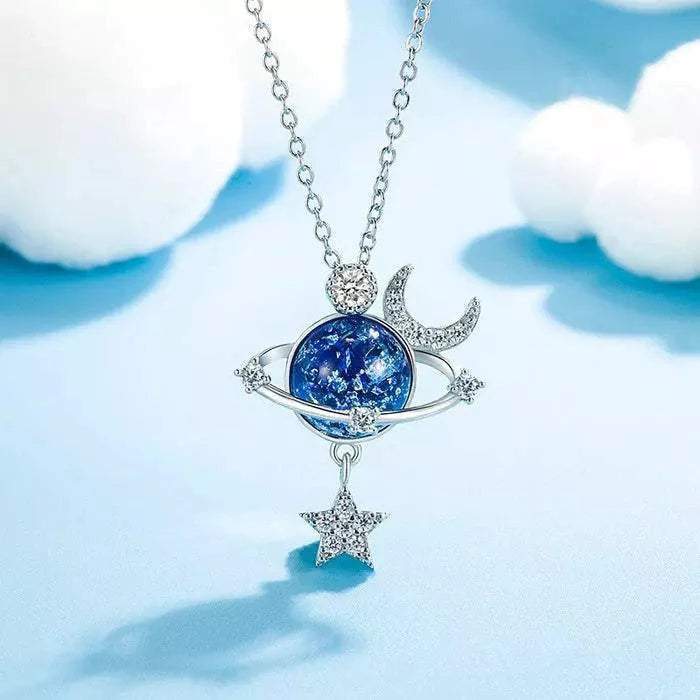 Sorami – Cosmic Planet Necklace for Women